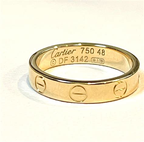 cartier 750 love ring 52833a